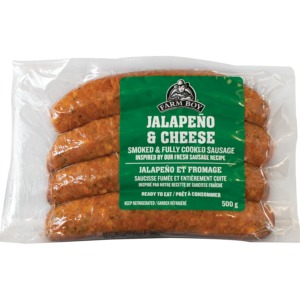 Farm Boy™ Smoked Jalapeno & Cheese Sausage