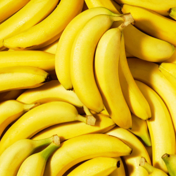 The image shows many bananas. They fill up the entire frame.