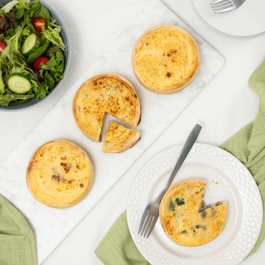 single serve quiche