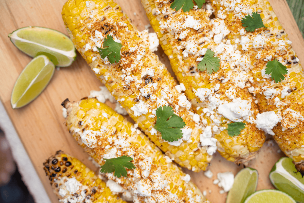 grilled corn