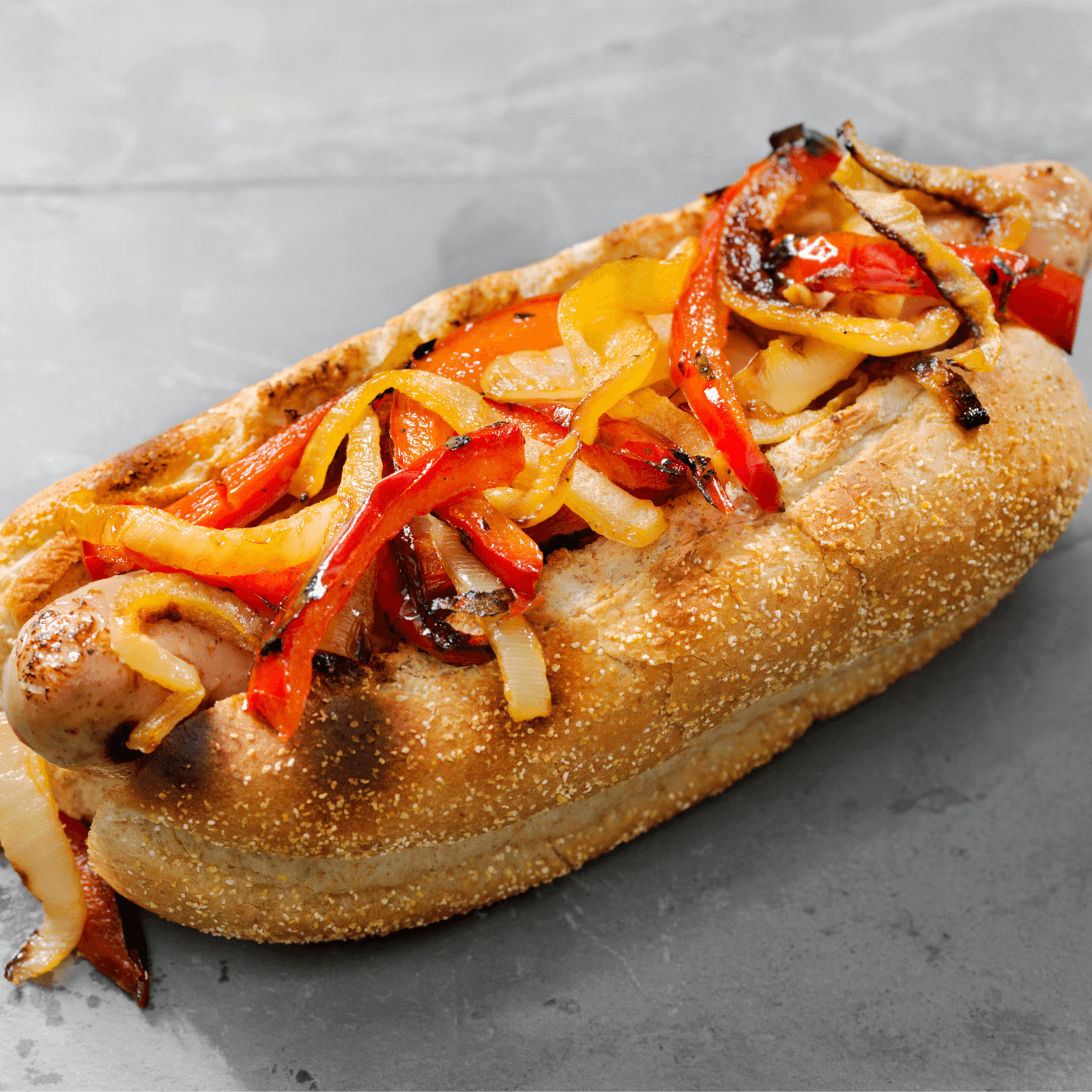 sausage with peppers
