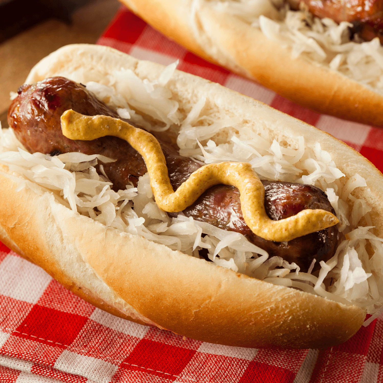 sausage with sauerkraut